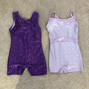Purple Gymnastics Leotards